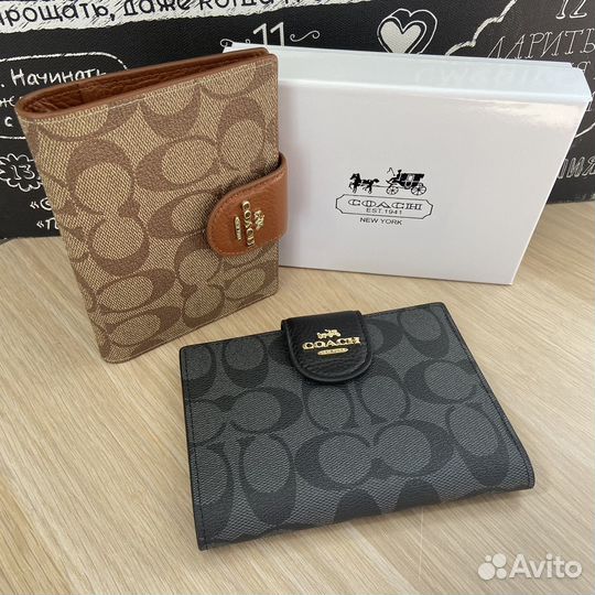 Обложка на паспорт coach новая