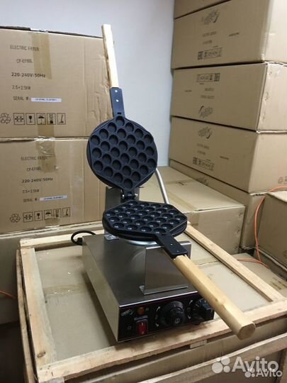 Новое) Вафельница crazy PAN CP-WFM06HK