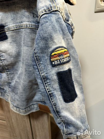 Джинсовая куртка для мальчика