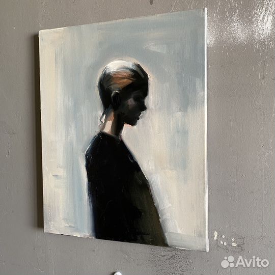 Картина маслом девушка