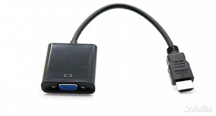 Переходник hdmi (male) x VGA (female) AUX Afkas-no