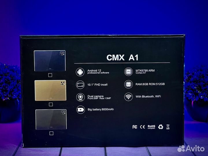 Планшет CMX A1 8/512 гб