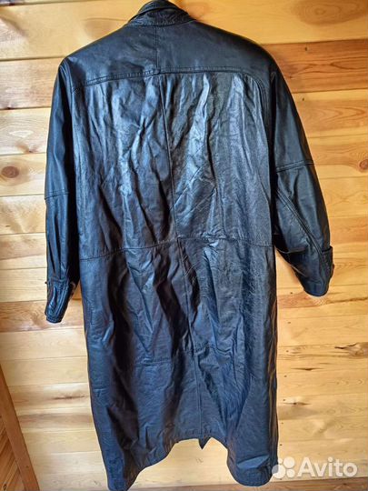 Кожаный плащ