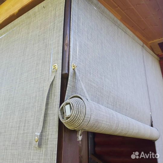 Мягкие окна на беседку