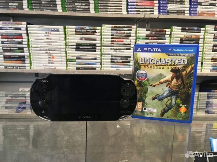 Sony PS Vita + Uncharted: Золотая бездна