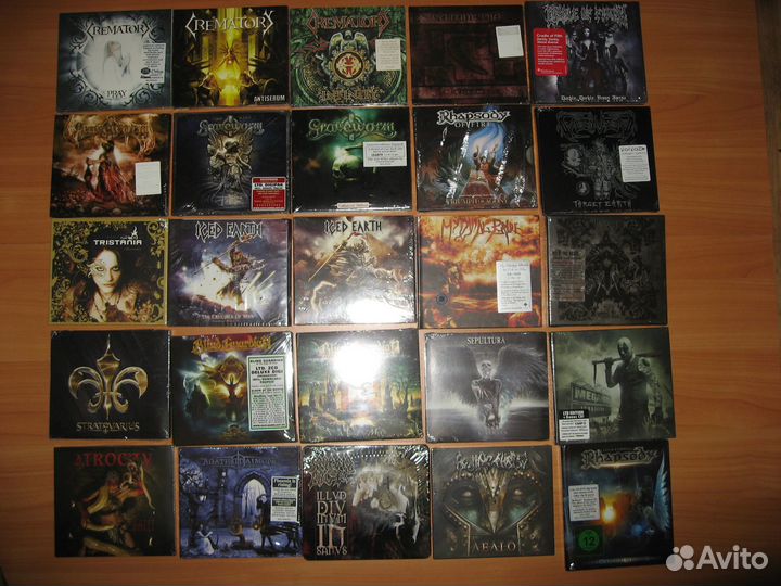 Фирменные CD в ассортименте