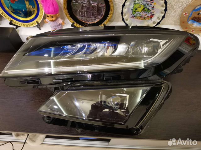 Фара левая skoda kodiaq