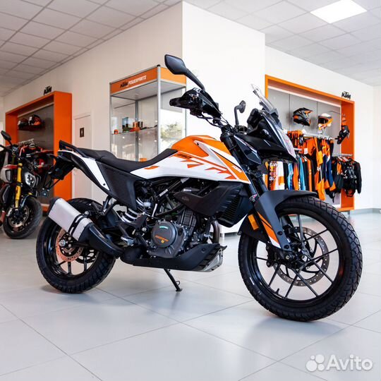 KTM 250 Adventure orange