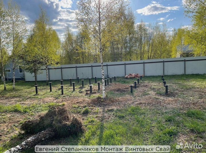 Винтовой фундамент