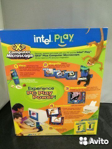 Микроскоп Электронный intel play QX3 новый