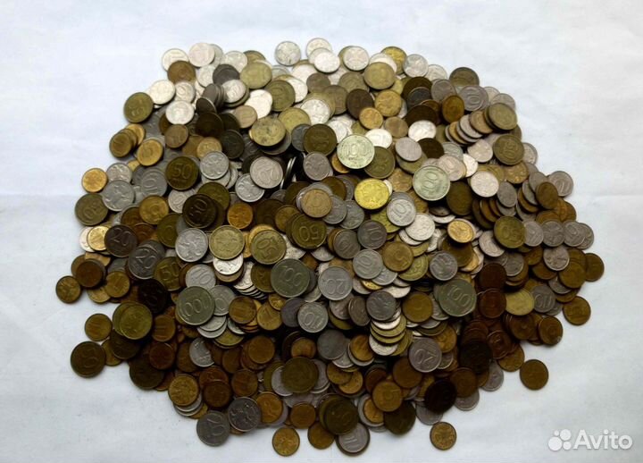 Монеты РФ 1992-1993 более 1400 штук