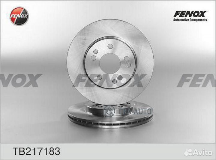 Fenox TB217183 Диск торм.пер.mercedes 190 (W201) 8
