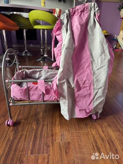 Кроватка манеж для кукол