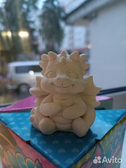 Статуэтка дракон, гипс 30 шт(заказ)