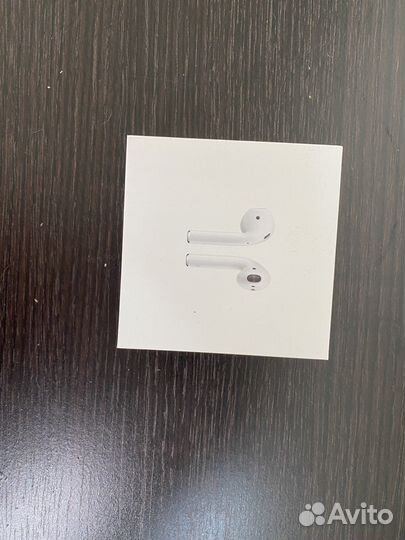 Пустая коробка от apple earpods