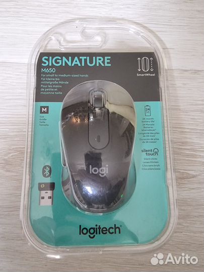 Новая мышка Logitech Signature M650