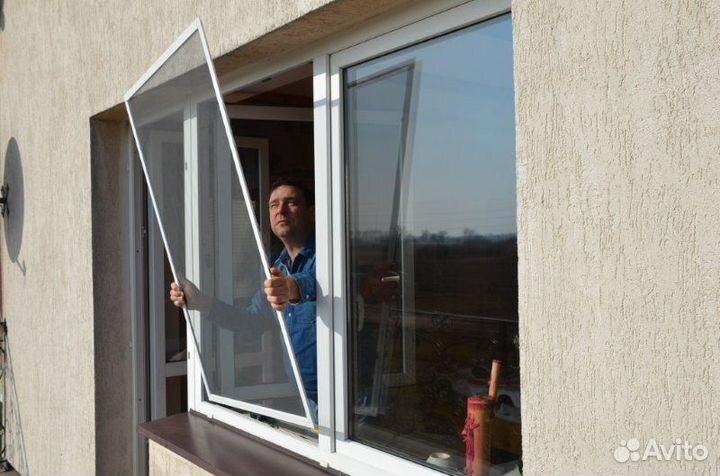 Москитные сетки на окна и двери