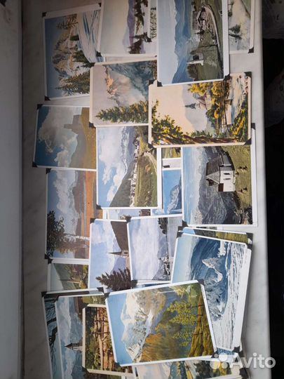 Открытки ГДР пейзажи, города