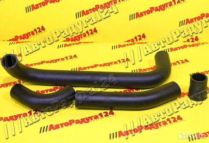 Патрубки охлаждения ваз 2105, 2107, 2104 медный ра