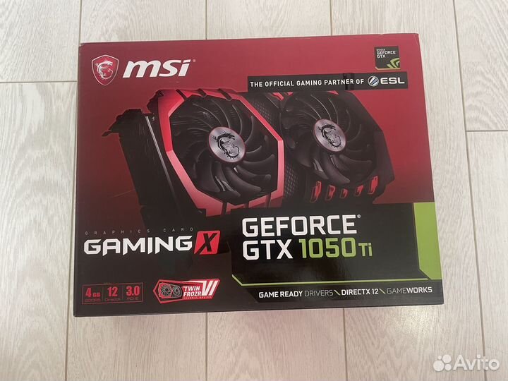 Видеокарта gtx 1050 ti 4gb