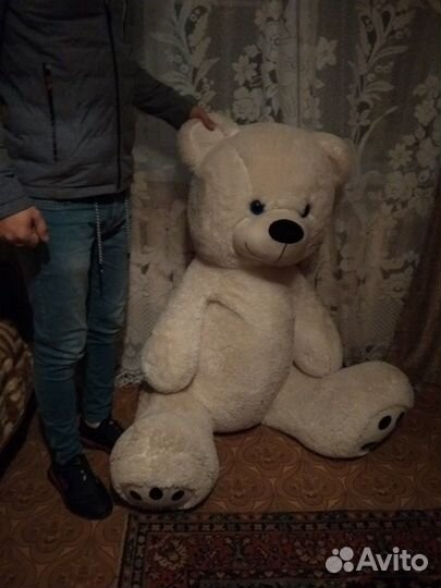 Большая мягкая игрушка, медведь