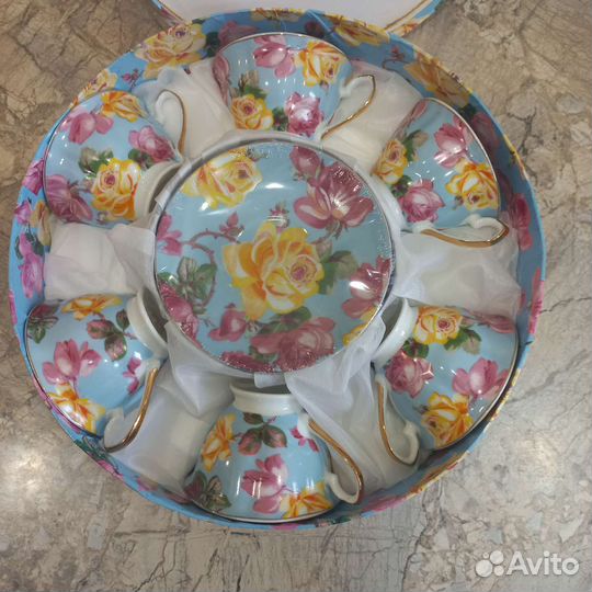 Чайный сервиз новый в коробке