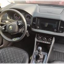 Skoda Karoq 1.6 MT, 2021, битый, 10 000 км, с пробегом, цена 1 750 000 руб.