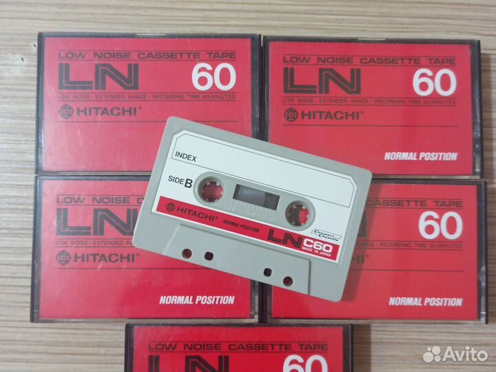 Аудиокассеты hitachi LN 60