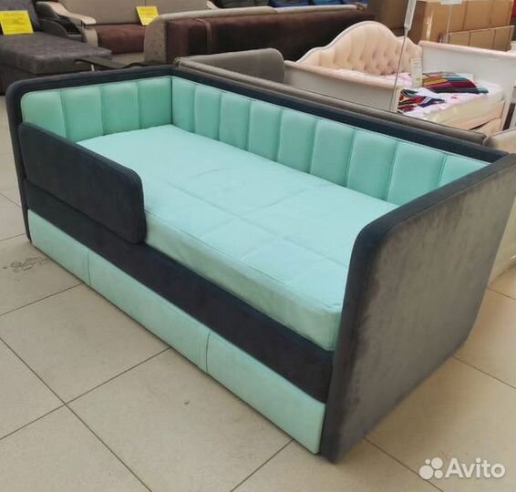 Мягкая Детская кровать Дабл