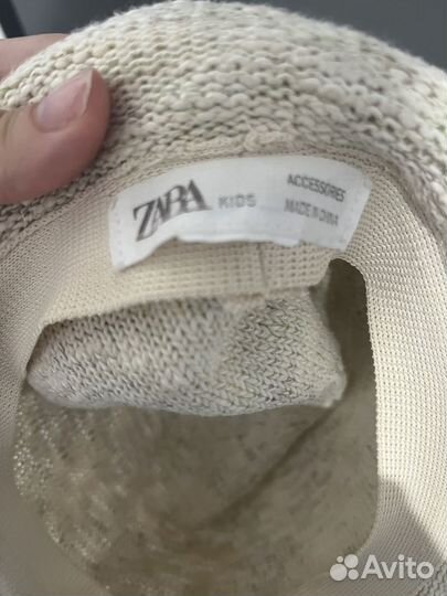 Соломенная шляпа zara