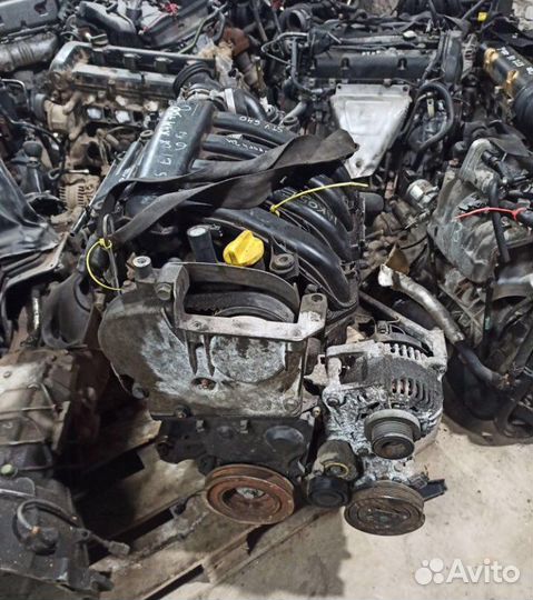 Двигатель K4M760 Renault Megan 2 1.6L 16V