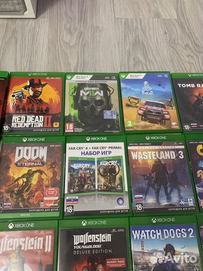 Xbox one s диски игры