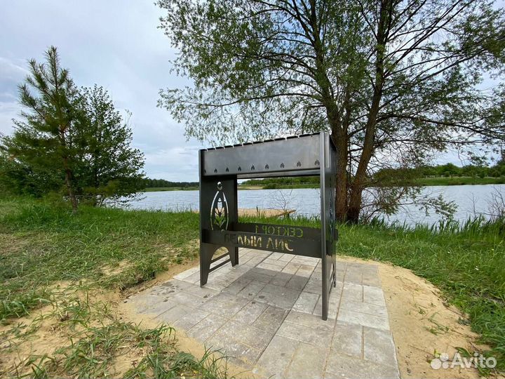 Мангал стационарный - разборный