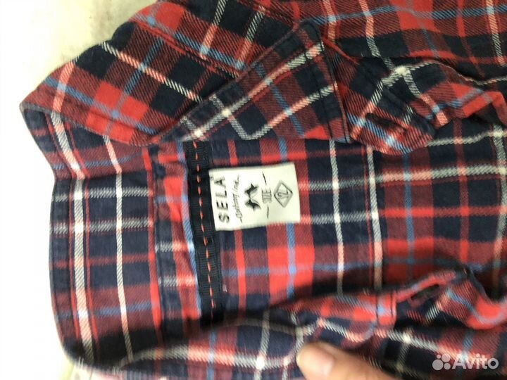 Рубашка для мальчика байковая