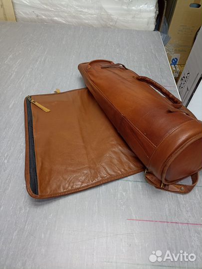 Чехол для трубы из натуральной кожи