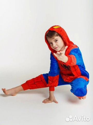 Кигуруми "Человек паук", Spider-Man на рост 110 см