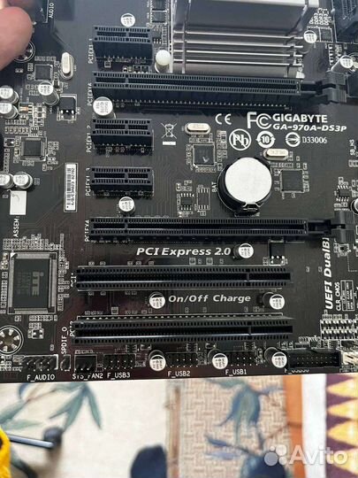 Материнская плата gigabyte ga-970a-ds3p