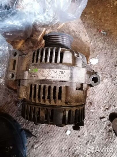 Генератор рено клио меган 1 сценик