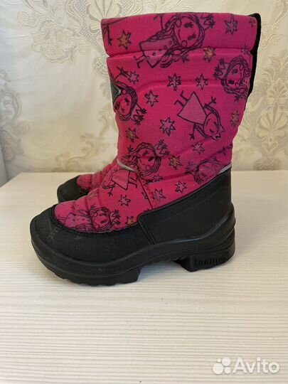 Сапоги kuoma для девочки 25 размер