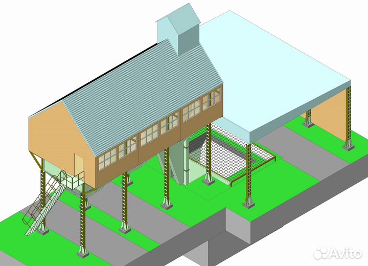 Зав, Элеваторы, кзс