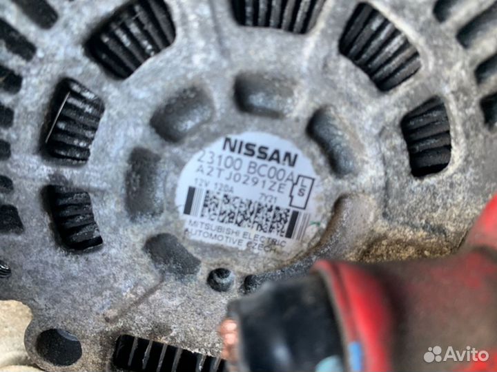 Генератор Nissan Note HR16DE