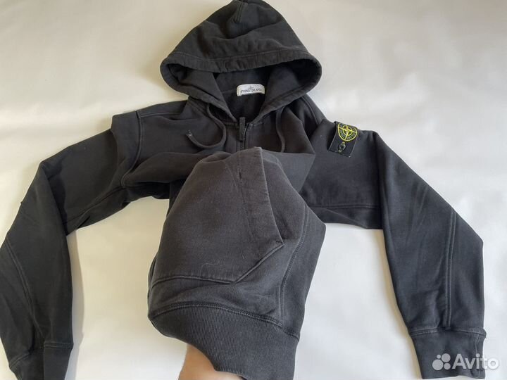 Зип худи stone island XXL