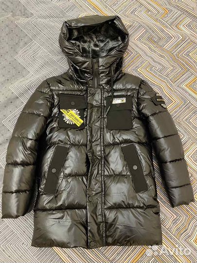 Пуховик зимний на мальчика 134