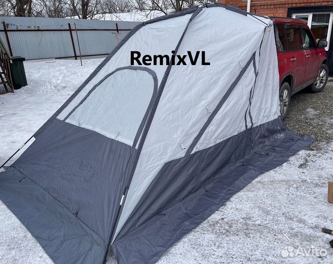 Видео обзор Туристическая палатка к багажнику авто