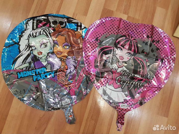 Фольгированные шары с Монстер Хай