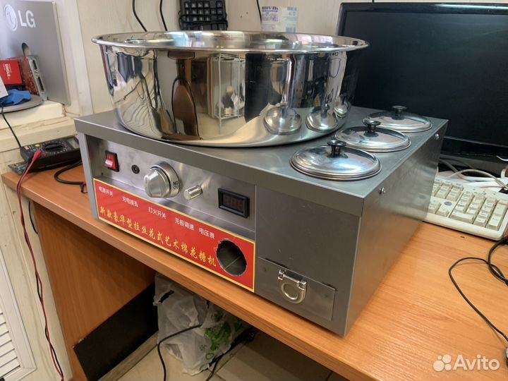 Аппарат для изготовления сахарной ваты газовый