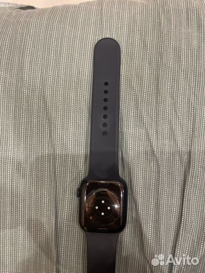 Часы apple watch 7 45 mm черные