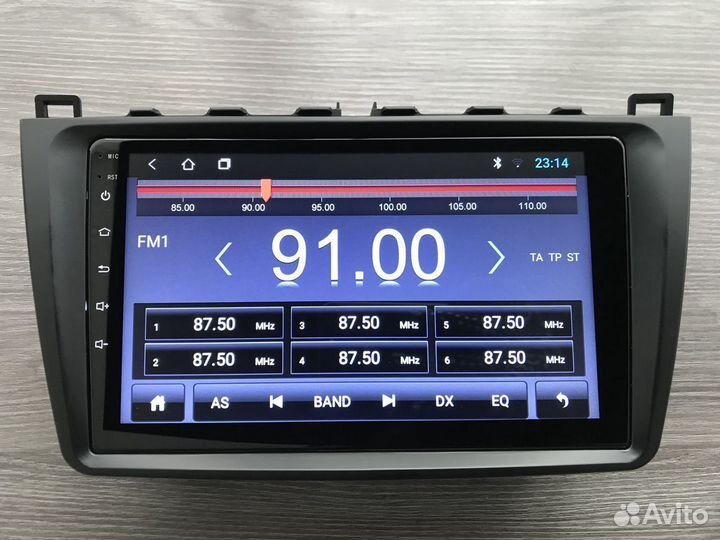 Магнитола TopWay TS7 на Mazda 6