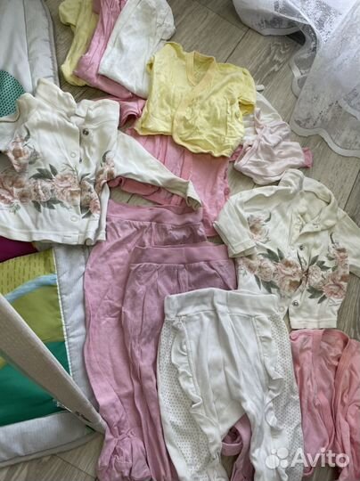 Пакет развивающий коврик, игрушки, вещи