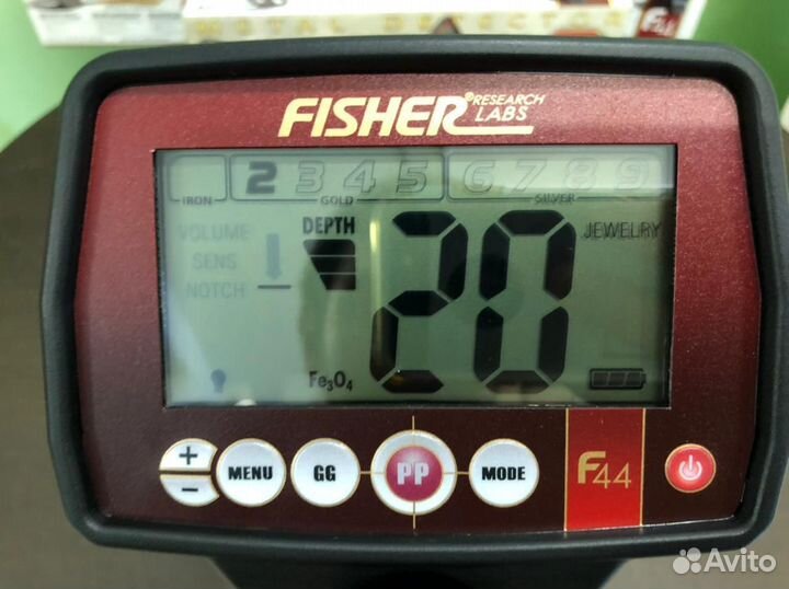 Металлоискатель Fisher F44-11DD